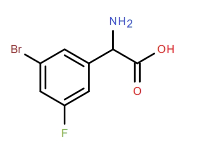 2-氨基-2-(3-溴-5-氟苯基)乙酸,2-amino-2-(3-bromo-5-fluorophenyl)acetic acid