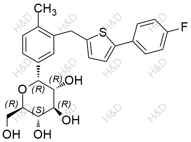 卡格列凈α異構(gòu)體,Canagliflozin α-Isomer