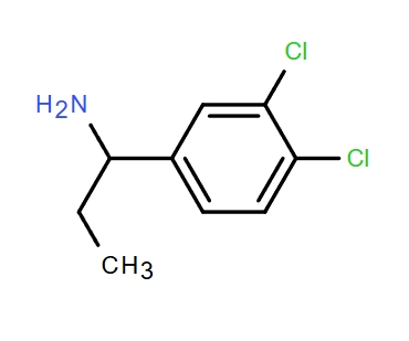 1-(3,4-二氯苯基)丙-1-胺;1-(3,4-二氯苯基)丙胺,1-(3,4-DICHLOROPHENYL)PROPAN-1-AMINE