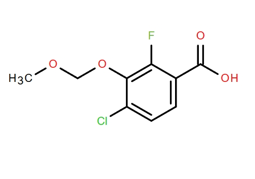 4-氯-2-氟-3-（甲氧基甲氧基）苯甲酸,4-Chloro-2-fluoro-3-(methoxymethoxy)benzoic acid