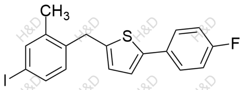 卡格列凈雜質(zhì)48,2-(4-fluorophenyl)-5-(4-iodo-2-methylbenzyl)thiophene