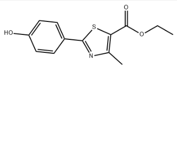 2-(4-羥基苯基)-4-甲基噻唑-5-羧酸乙酯,ethyl 2-(4-hydroxyphenyl)-4-methyl thiazole-5-carboxylate