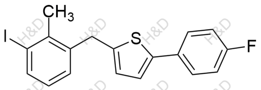 卡格列凈雜質(zhì)49,2-(4-fluorophenyl)-5-(3-iodo-2-methylbenzyl)thiophene