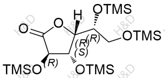 卡格列凈雜質(zhì)55,(3R,4S,5R)-5-((R)-2,2,7,7-tetramethyl-3,6-dioxa-2,7-disilaoctan-4-yl)-3,4-bis((trimethylsilyl)oxy)dihydrofuran-2(3H)-one