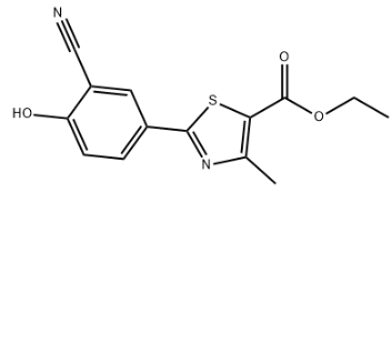 2-(3-氰基-4-羥基苯基)-4-甲基-1,3-噻唑-5-羧酸乙酯,Ethyl 2-(3-Cyano-4-hydroxyphenyl)-4-methyl-1,3-thiazole-5-carboxylate