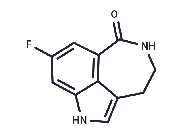 化合物 8-Fluoro-1,3,4,5-tetrahydro-6H-azepino[5,4,3-cd]indol-6-one,8-Fluoro-1,3,4,5-tetrahydro-6H-azepino[5,4,3-cd]indol-6-one