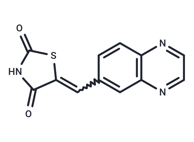 5-(6-喹噁啉yl亞甲基)-2,4-噻唑烷二酮,AS-605240