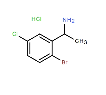 1-(2-溴-5-氯苯基)乙胺鹽酸鹽,1-(2-Bromo-5-chlorophenyl)-ethylamine hydrochloride