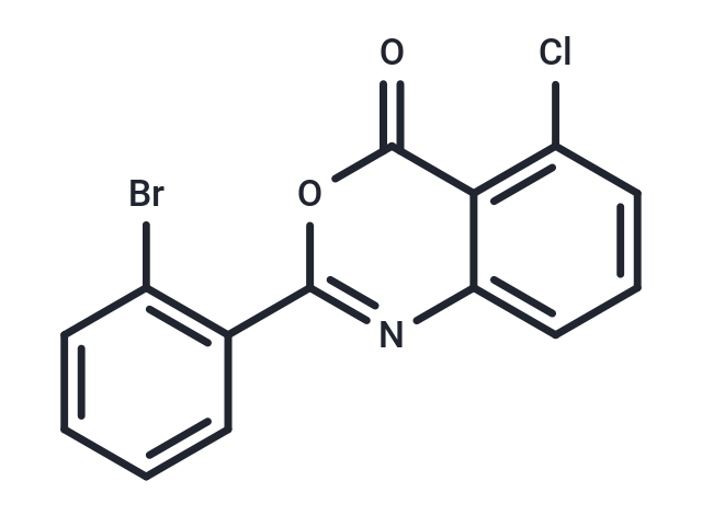 化合物 2-(2-bromophenyl)-5-chloro-4H-3,1-benzoxazin-4-one,2-(2-bromophenyl)-5-chloro-4H-3,1-benzoxazin-4-one