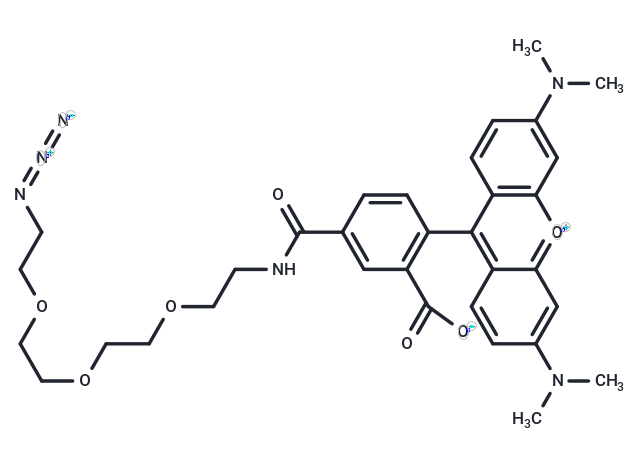 化合物 TAMRA-PEG3-Azide,TAMRA-PEG3-Azide