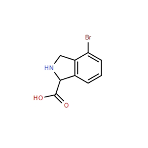 4-溴-2,3-二氫-1H-異吲哚-1-甲酸