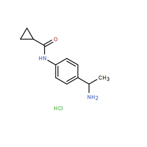 N-[4-(1-氨基乙基)苯基]環(huán)丙甲酰胺鹽酸鹽