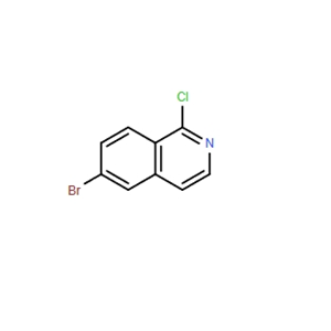 1-氯-6-溴异喹啉