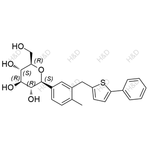 Canagliflozin Defluoro Impurity	卡格列凈脫氟雜質(zhì)	842133-16-8