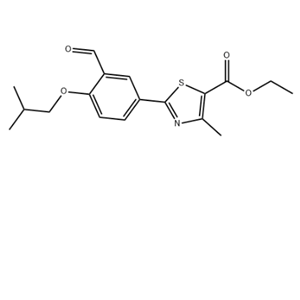 2-(3-醛基-4-異丁氧基苯基)-4-甲基噻唑-5-甲酸乙酯,ETHYL 2-(3-FORMYL-4-ISOBUTOXYPHENYL)-4-METHYLTHIAZOLE-5-CARBOXYLATE