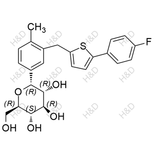 Canagliflozin α-Isomer	卡格列净α异构体	1589590-87-3