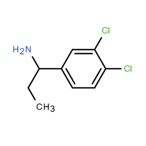 1-(3,4-二氯苯基)丙-1-胺;1-(3,4-二氯苯基)丙胺