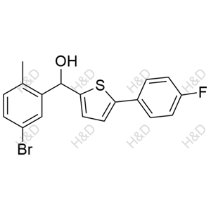 (5-bromo-2-methylphenyl)(5-(4-fluorophenyl)thiophen-2-yl)methanol?	卡格列净杂质82	