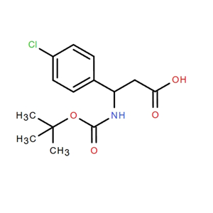 3-(BOC-氨基)-3-(4-氯苯基)丙酸 