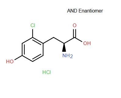 (S)-2-氨基-3-(2-氯-4-羥基苯基)丙酸鹽酸鹽,(S)-2-AMINO-3-(2-CHLORO-4-HYDROXYPHENYL)PROPANOIC ACID HYDROCHLORIDE