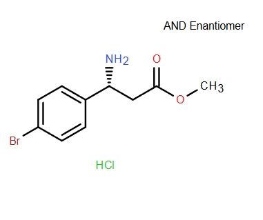 (R)-3-氨基-3-(4-溴苯基)丙酸甲酯鹽酸鹽,(R)-Methyl 3-amino-3-(4-bromophenyl)propanoate HCl