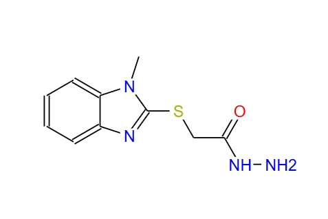 2-[(1-甲基-1H-1,3-苯并咪唑-2-基)硫烷基]乙酰肼,2-[(1-methyl-1H-benzimidazol-2-yl)sulfanyl]acetohydrazide