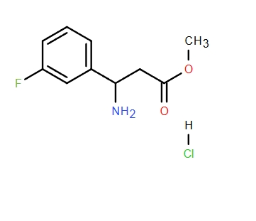 3-氨基-3-(3-氟苯基)丙酸甲酯鹽酸鹽,Methyl 3-amino-3-(3-fluorophenyl)propanoate HCl