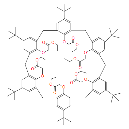 4-叔丁基杯[6]芳烴六乙酸六乙基酯,Cesium ionophore II