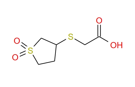 2-[(四氫-1,1-二氧化-3-噻吩基)硫代]乙酸,2-[(Tetrahydro-1,1-dioxido-3-thienyl)thio]acetic acid