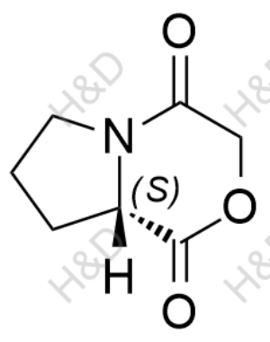 維格列汀雜質(zhì)27,(S)-tetrahydro-1H-pyrrolo[2,1-c][1,4]oxazine-1,4(3H)-dione