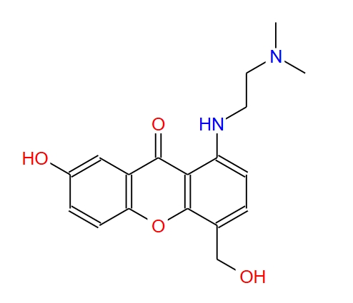 1-((2-(二甲基氨基)乙基)氨基)-7-羥基-4-(羥甲基)-9H-呫噸-9-酮,1-((2-(Dimethylamino)ethyl)amino)-7-hydroxy-4-(hydroxymethyl)-9H-xanthen-9-one