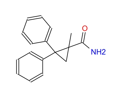 1-甲基-2,2-二苯基環(huán)丙酰胺,1-Methyl-2,2-diphenylcyclopropanecarboxamide