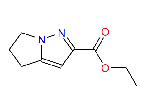 5,6-二氫-4H-吡咯并[1,2-B]吡唑-2-羧酸乙酯,Ethyl 5,6-dihydro-4H-pyrrolo[1,2-b]pyrazole-2-carboxylate