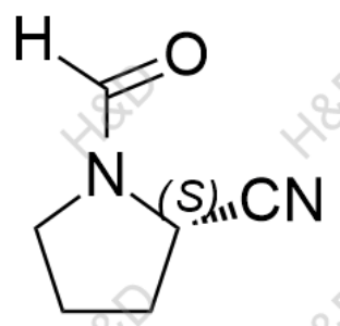 維格列汀雜質(zhì)37,(S)-1-formylpyrrolidine-2-carbonitrile