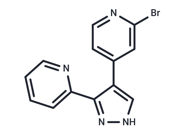 2-Bromo-4-(3-(pyridin-2-yl)-1H-pyrazol-4-yl)pyridine,2-Bromo-4-(3-(pyridin-2-yl)-1H-pyrazol-4-yl)pyridine