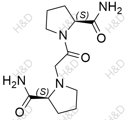 維格列汀雜質(zhì)64,(2S,2'S)-1,1'-acetylbis(pyrrolidine-2-carboxamide)