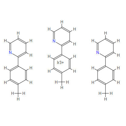 三[2-(對(duì)甲苯基)吡啶-C2,N)合銥(III),Ir(mppy)3