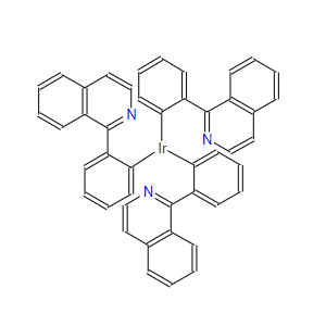 三[1-苯基異喹啉-C2,N]銥(III),Ir(piq)3