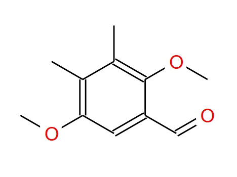 2,5-二甲氧基-3,4-二甲基苯甲醛,2,5-dimethoxy-3,4-dimethylbenzaldehyde