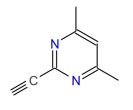 2-乙炔基-4,6-二甲基嘧啶,2-Ethynyl-4,6-dimethylpyrimidine