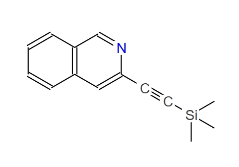 3-((三甲基甲硅烷基)乙炔基)异喹啉,3-((Trimethylsilyl)ethynyl)isoquinoline