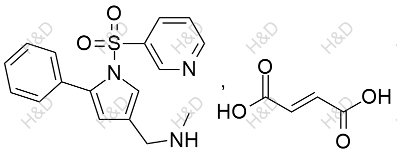 沃諾拉贊雜質(zhì)U8(富馬酸鹽),Vonoprazan Impurity U8(Fumarate)