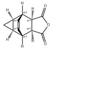 3,6-環(huán)丙烯-4-四氫鄰苯二甲酸酐,(3aα,4β,4aα,5aα,6β,6aα)-4,4a,5,5a,6,6a-hexahydro-4,6-etheno-1H-cycloprop[f]isobenzofuran-1,3(3aH)-dione