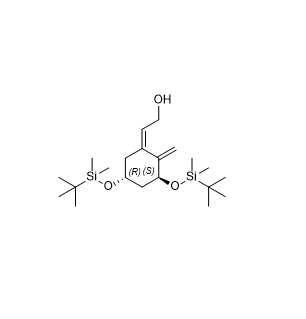 度骨化醇雜質(zhì)22,(Z)-2-((3S,5R)-3,5-bis((tert-butyldimethylsilyl)oxy)-2-methylenecyclohexylidene)ethan-1-ol