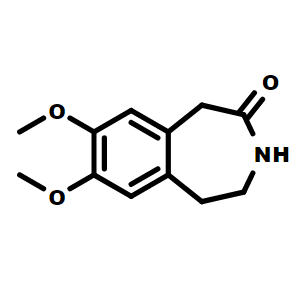 7,8-二甲氧基-1,3,4,5-四氫苯并氮雜卓-2-酮,7,8-DiMethoxy-1,3,4,5-tetrahydrobenzo[d]azepin-2-one