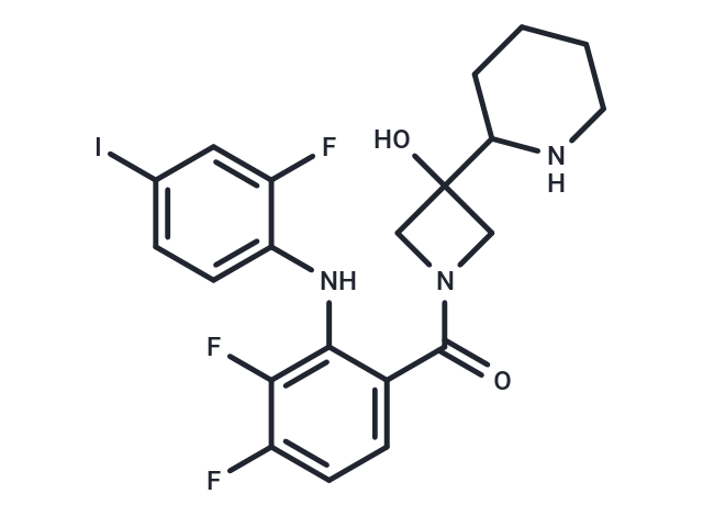 考比替尼 (外消旋體),Cobimetinib racemate