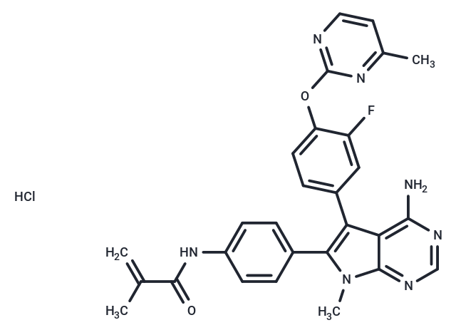 化合物 FGFR2-IN-3 hydrochloride,FGFR2-IN-3 hydrochloride