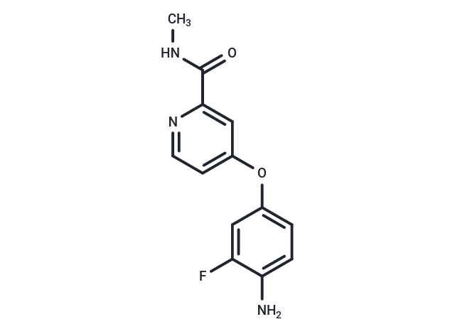 化合物 4-(4-Amino-3-fluorophenoxy)-N-methylpicolinamide,4-(4-Amino-3-fluorophenoxy)-N-methylpicolinamide