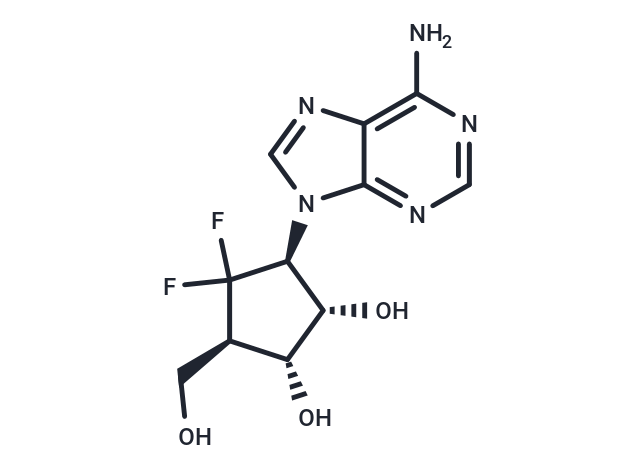 化合物 6-fluorinated-aristeromycin2c,6-fluorinated-aristeromycin2c