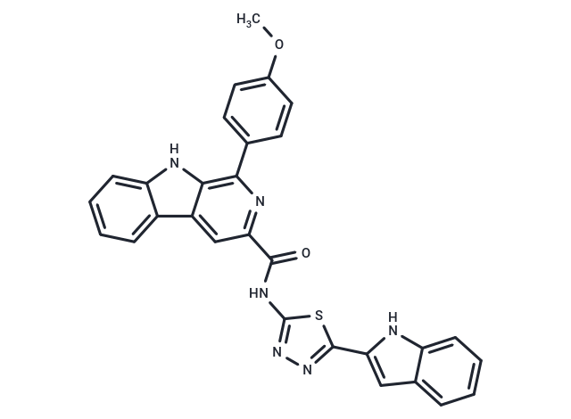 化合物 Topoisomerase IIα-IN-3,Topoisomerase IIα-IN-3